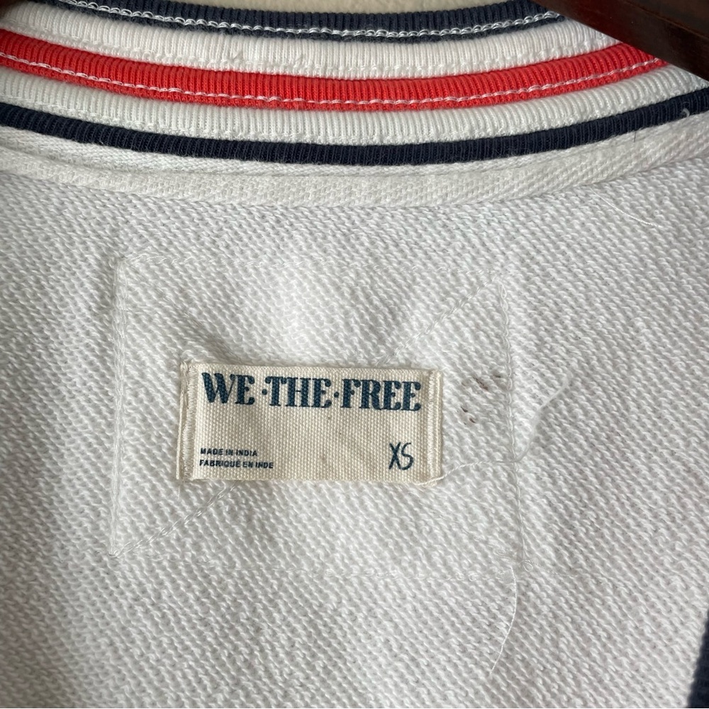 WE THE FREE Ivy Vest Women's XS 100% Cotton Oversized Slouchy Preppy - Picture 4 of 8